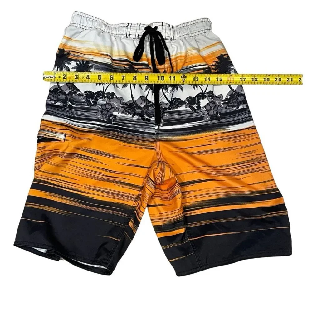 Burnside Men’s Board Shorts – Size Small – Vibrant Tropical Print NEW W/O TAGS